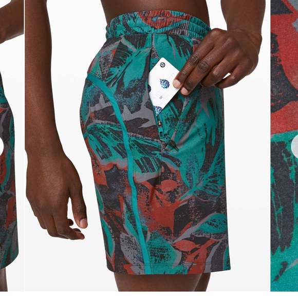 Lululemon Pace Breaker Short 7" *Linerless
Tropical Shadow Shark Teal Multi L - Picture 2 of 10